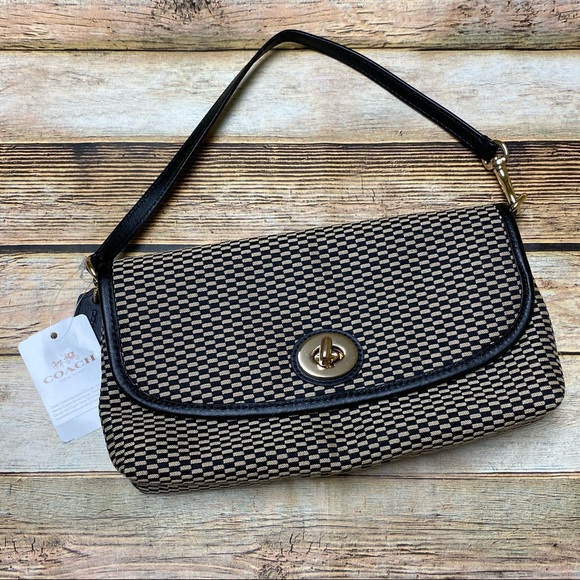 Coach Handbags - Coach Legacy Jacquard Wristlet Clutch NWT